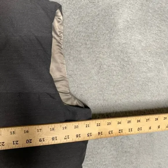 Eddie Bauer mens Large black puffer vest goose down outdoors hiking camping - Picture 6 of 6